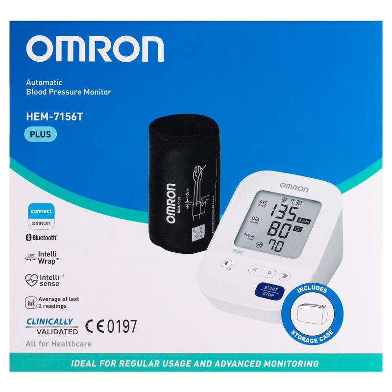 Buy Omron HEM7156T Plus Blood Pressure Monitor Online at Chemist Warehouse®