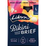 Libra Bikini Period Proof Brief Large