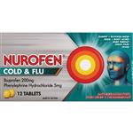 Nurofen Cold and Flu 12 Tablets