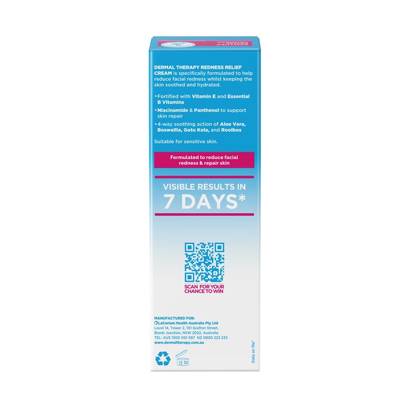 Buy Dermal Therapy Redness Relief Cream 60g Online at Chemist Warehouse®