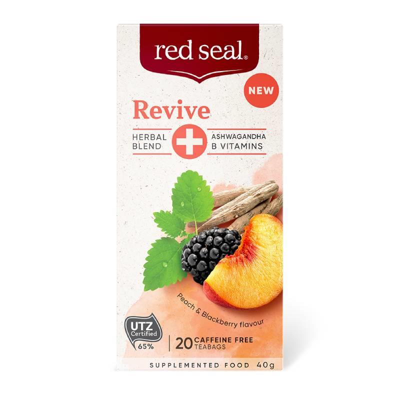 Buy Red Seal Revive Herbal Blend + Ashwagandha B Vitamins 20 Bags ...