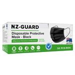 NZ Guard Surgical Mask Black 30