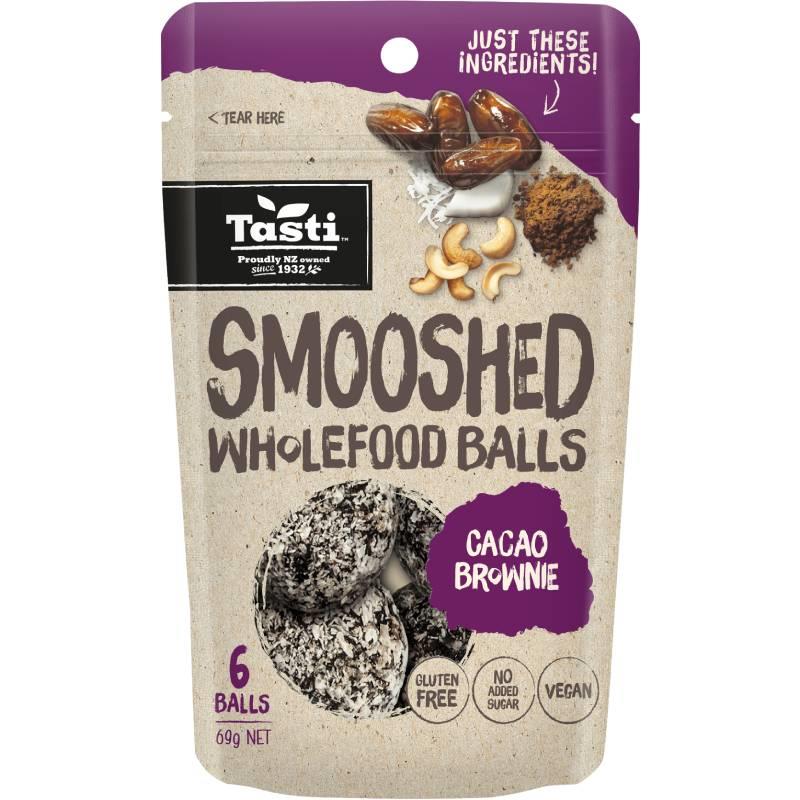 Buy Tasti Smooshed Cacao Brownie 69g Online at Chemist Warehouse®