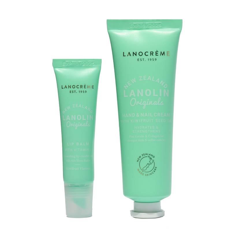 Buy Lanocreme Lip Balm & Hand Cream Kiwifruit Oil Set Online at Chemist