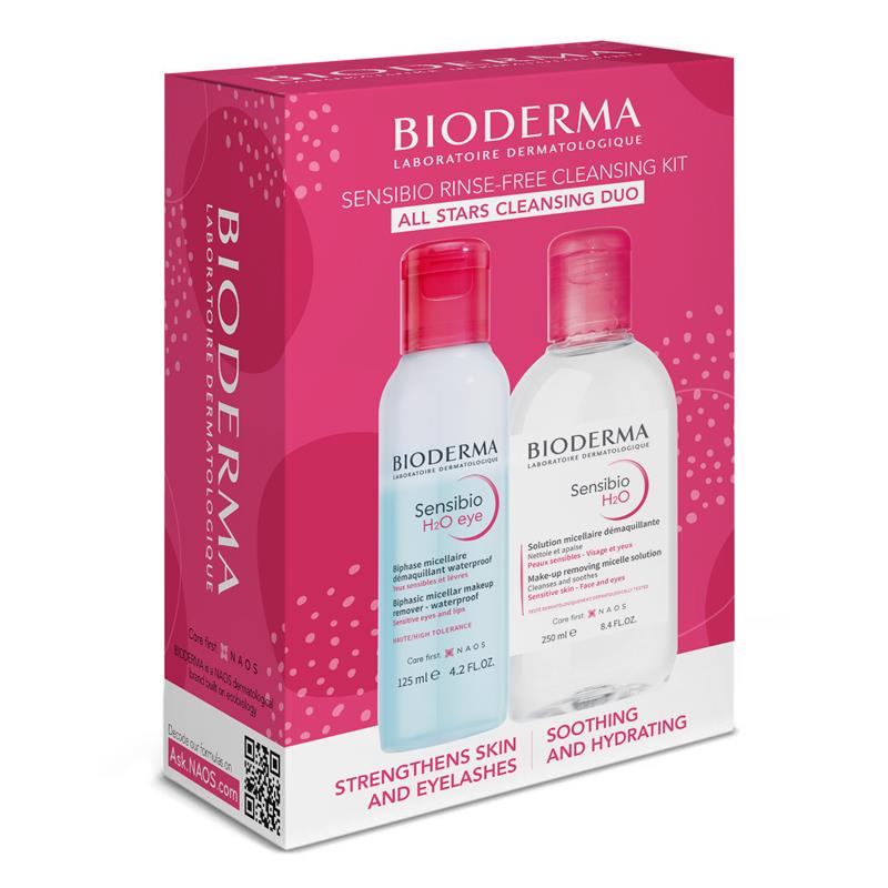 Buy Bioderma Gift Set Sensibio All Stars Cleansing Duo Xmas Online at ...