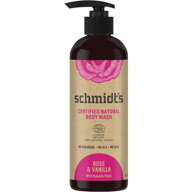 Buy Schmidts Body Wash Natural Rose And Vanilla 400ml Cwh Exclusive Online At Chemist Warehouse® 