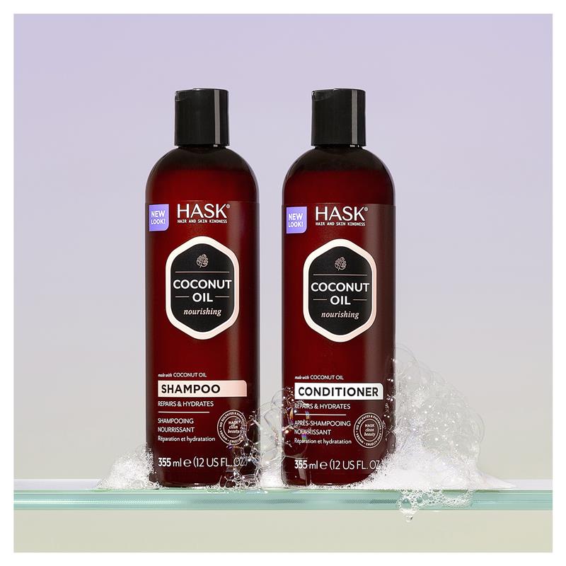 Buy Hask Coconut Oil Shampoo 355ml Online at Chemist Warehouse®