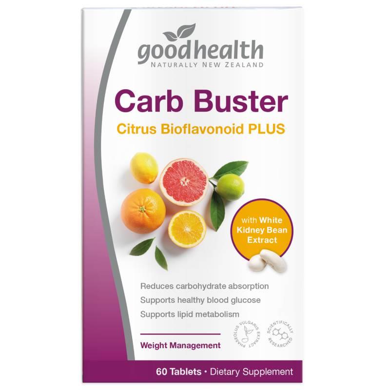 Buy Good Health Carb Buster Citrus Bioflavonoid Plus 60 Tablets Online