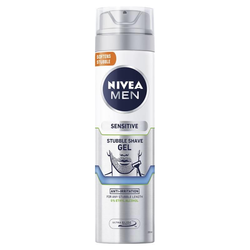 Buy Nivea Men Shaving Gel One Stroke Sensitive 200ml Online at Chemist