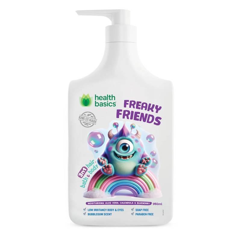 Buy Health Basics Body Wash Freaky Friends 950ml Online at Chemist