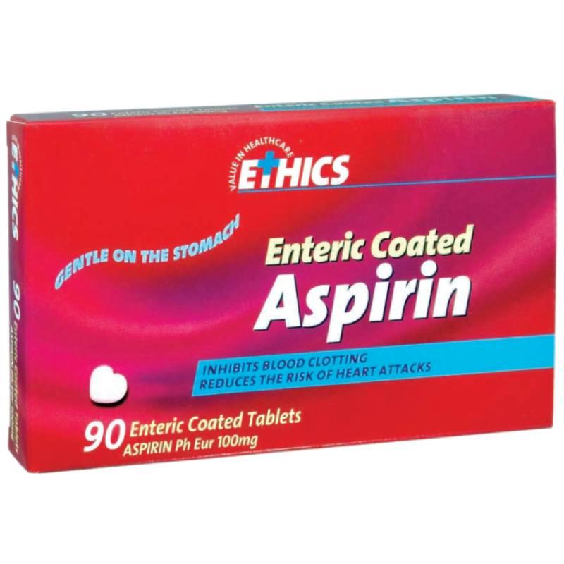 Buy Ethics Aspirin Enteric Coated 90 Tablets Online at Chemist Warehouse®