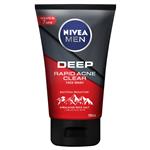 Nivea Men Face Wash Deep Rapid Acne Clear 150ml
