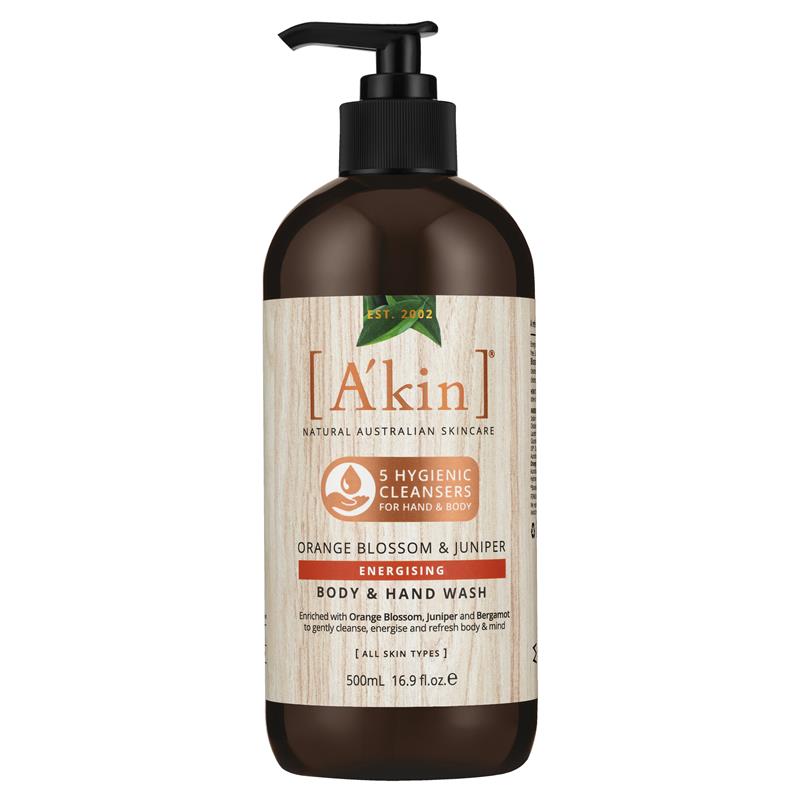 Buy Akin Body Wash Orange Blossom 500ml Online at Chemist Warehouse®