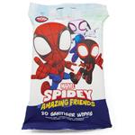 Spidey And Friends Anti Bacterial Wipes 20 Pack