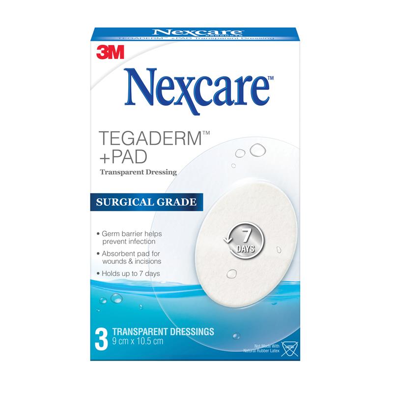 Buy Nexcare Tegaderm Assorted Waterproof Dressings 10 Pack Online at