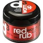 D3 Red Warm up Rub 200g