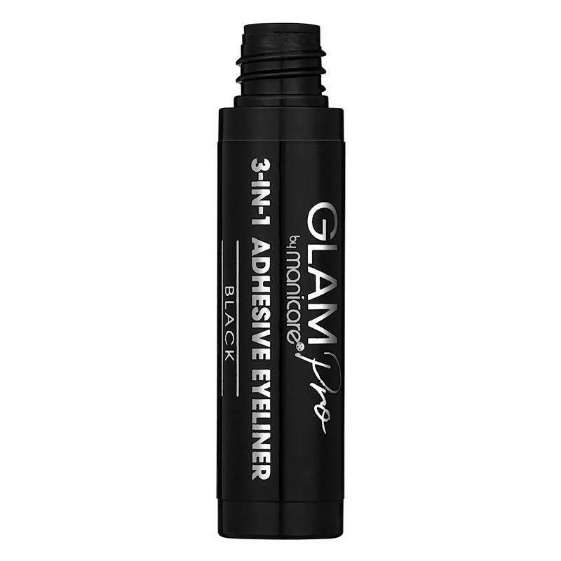 Buy Glam by Manicare Eyelash Adhesive Eyeliner 3In1 Black Online at
