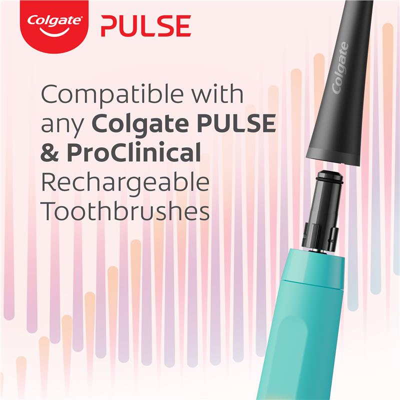 Buy Colgate Electric Toothbrush Pulse Sensitive Refills 4 Pack Online