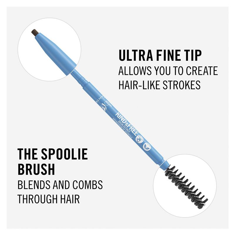 Buy Rimmel London Kind & Free Eyebrow Definer 006 Espresso Online at