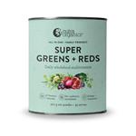Nutra Organics Super Greens + Reds Powder 300g