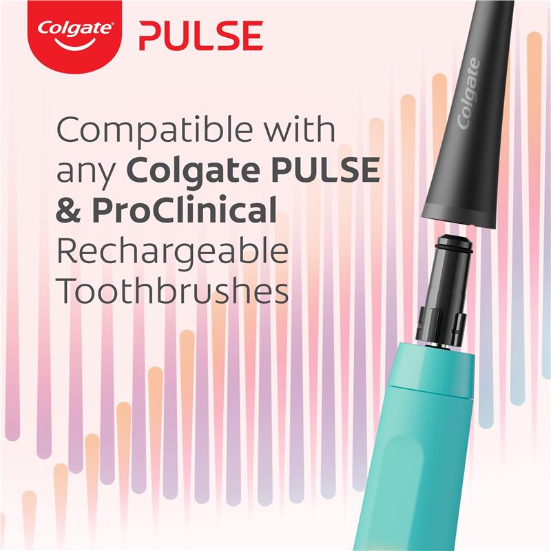 Buy Colgate Electric Toothbrush Refills Pulse Whitening 4 Pack Online at Chemist Warehouse®