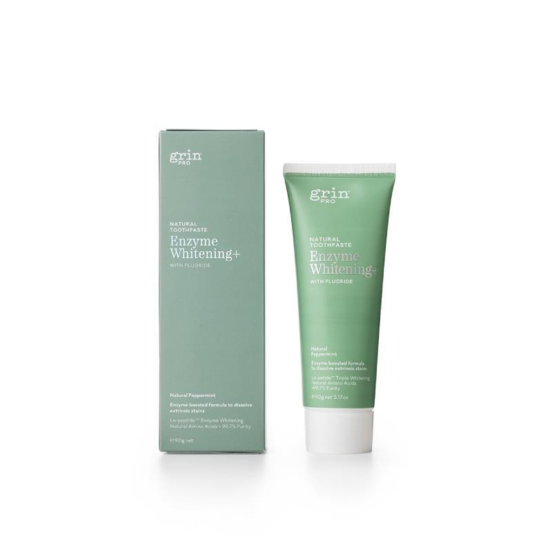 Buy Grin Toothpaste Pro Enzyme Whitening+ With Fluoride 90g Online at