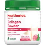 Healtheries High Strength Collagen Powder with Vit C & Zinc 170g