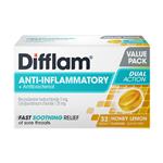 Difflam Anti-Inflammatory Sugar Free Honey and Lemon 32 Lozenges