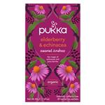 Pukka Elderberry & Echinacea Tea 20 Bags