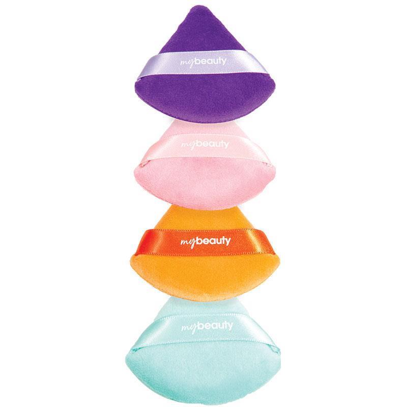 Buy My Beauty Cosmetic Triangle Powder Puff 4 Pack Online at Chemist