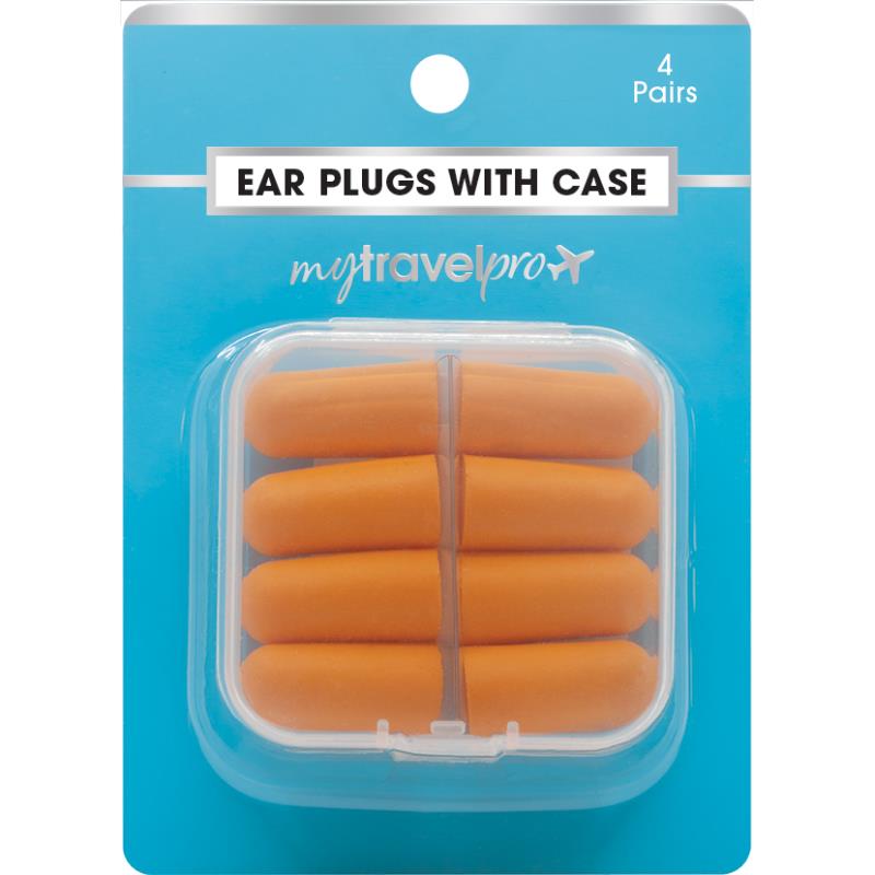 Buy MyTravelPro Ear Plugs With Case 4 Pairs Online at Chemist Warehouse®