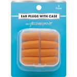 MyTravelPro Ear Plugs With Case 4 Pairs