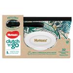 Huggies Baby Wipes Refillable Clutch & Go 32 Wipes