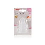 Pigeon SofTouch Gen 3 Teat LL 2 Pack