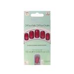 Helios Nails Plant Based Square Red 24 Pack