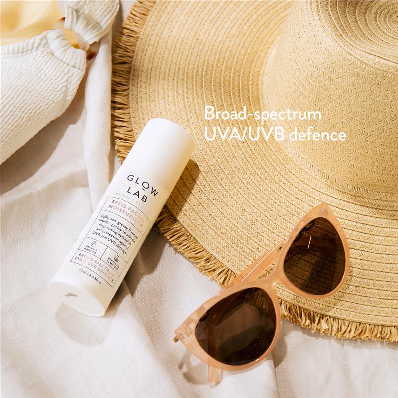 Buy Glow Lab Facial Moisturiser SPF15 75ml Online at Chemist Warehouse®