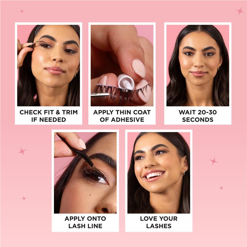 Buy Glam by Manicare Eyelashes Flexi Lash Natural River Online at