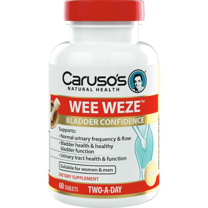 Buy Caruso s Wee Weze Two A Day 60 Tablets Online at Chemist