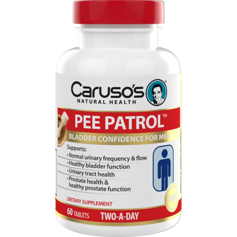 Buy Caruso s Pee Patrol Two A Day 60 Tablets Online at Chemist