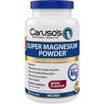 Caruso's Super Magnesium Powder Berry 250g New