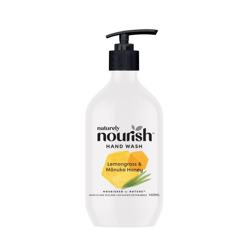 Buy Nourish Hand Wash Lemongrass & Manuka Honey 450ml Online at Chemist