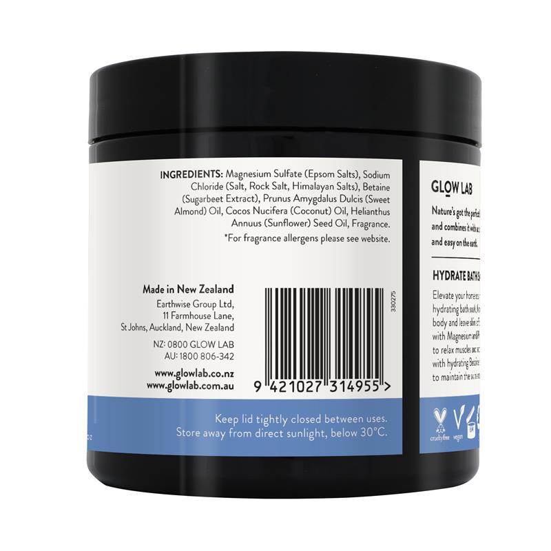 Buy Glow Lab Bath Salts Hydrate 500g Online at Chemist Warehouse®