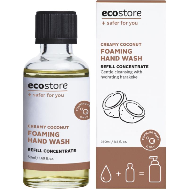 Buy Ecostore Foaming Hand Wash Refill Concentrate Creamy Coconut 50ml