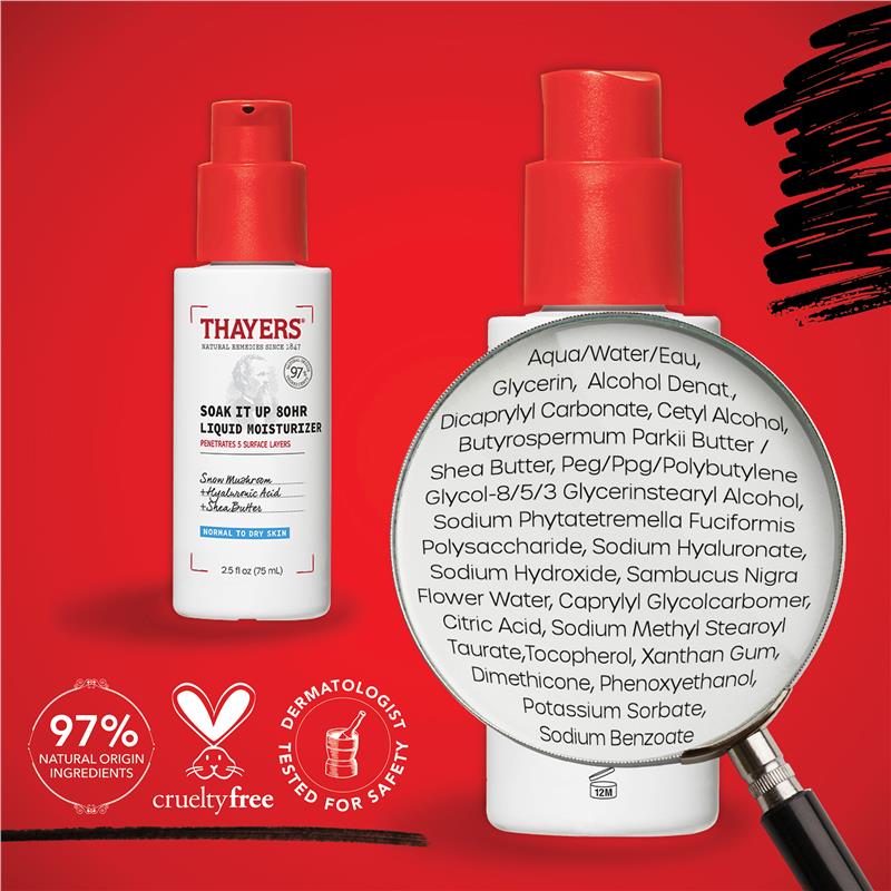 Buy Thayers Soak It Up 80 Hour Liquid Facial Moisturizer With