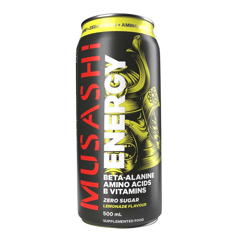 Buy Musashi Energy Drink Lemonade 500ml Online at Chemist Warehouse®
