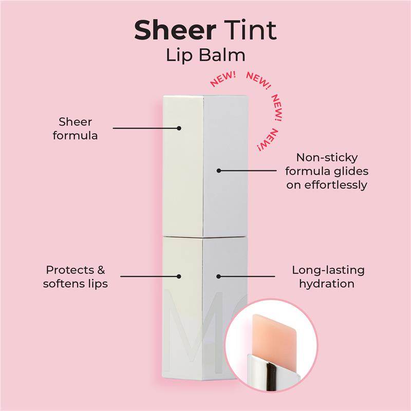 Buy MCoBeauty Sheer Tint Lip Balm Crystal Clear Online at Chemist