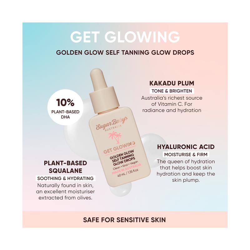 Buy SugarBaby Get Glowing Glow Drops 40ml Online at Chemist Warehouse®