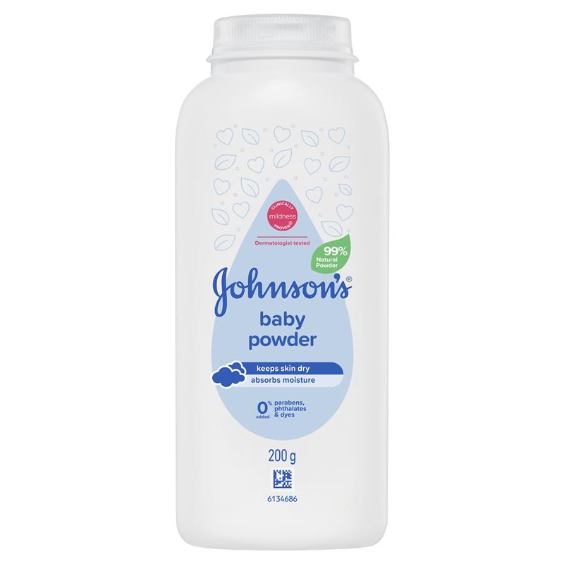 Buy Johnson's Baby Pure Cornstarch Powder 200g Online at Chemist Warehouse®