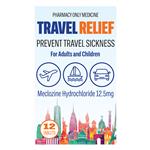 Travel Relief 12.5mg 12 Tablets