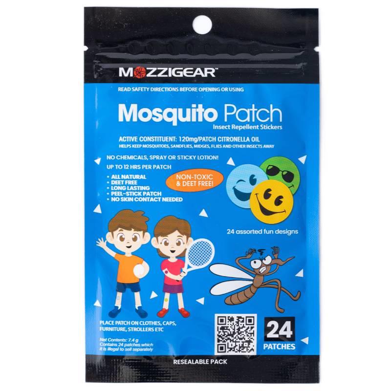 Buy Mozzigear Mosquito Patch Insect Repellent Stickers 24 Pack Online